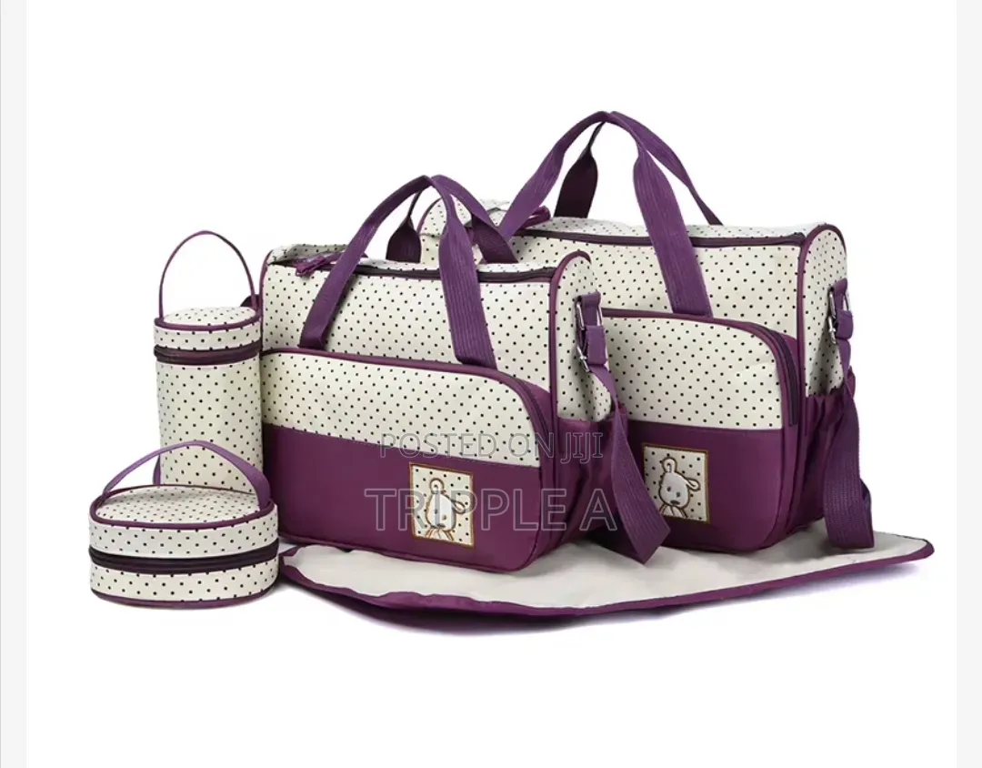 Bear Club 5pieces Diaper Nappy Bag