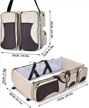 3 in 1 Diaper Bag and Travel Cot Bed