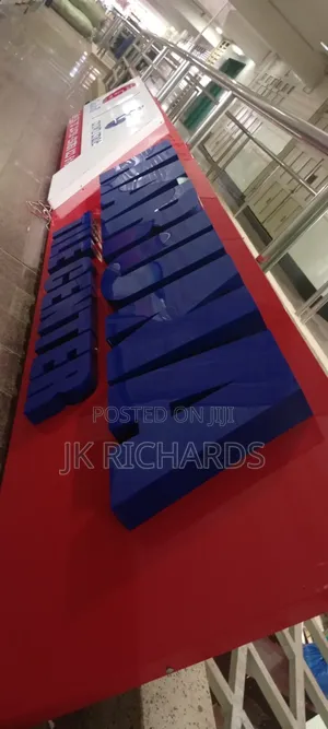3D Foam Signs and 2D