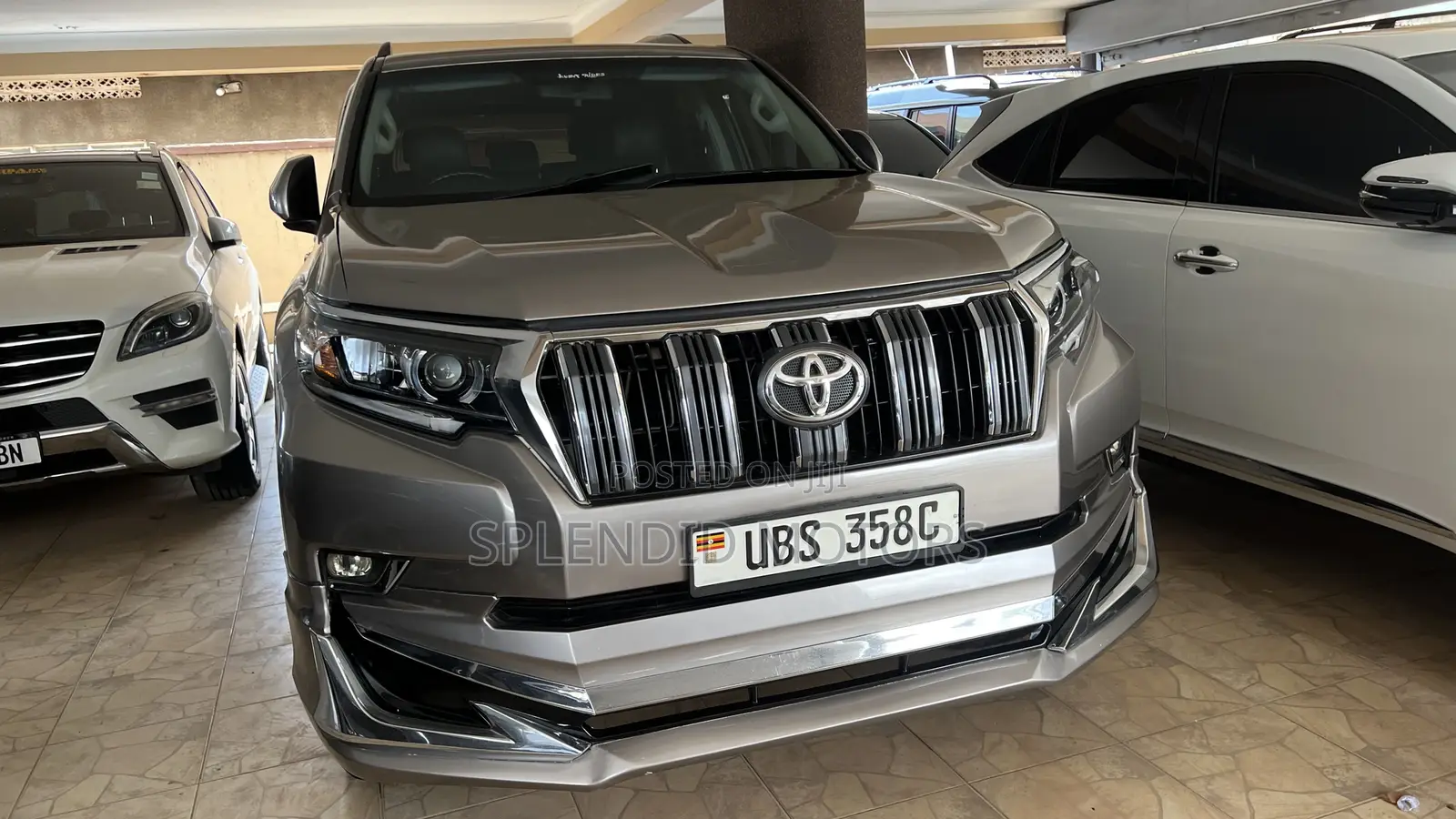 Toyota Land Cruiser Prado 2016 Gray