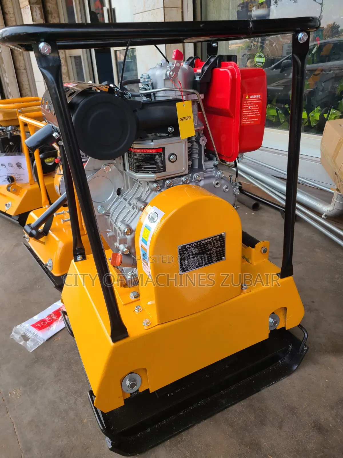 Diesel Plate Compactor- C_160