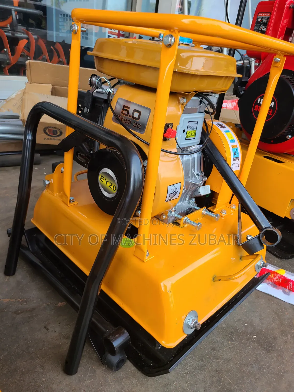 Gasoline Plate Compactor-C_120
