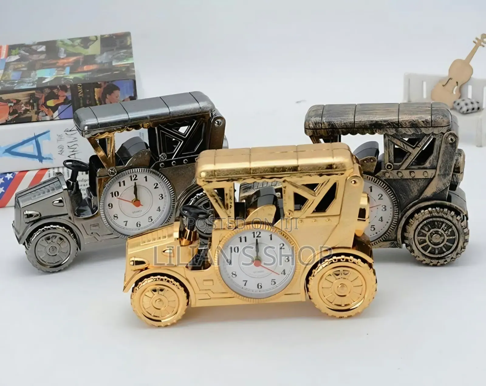 Motorcycle Bike Type Clock, Alarm Clock