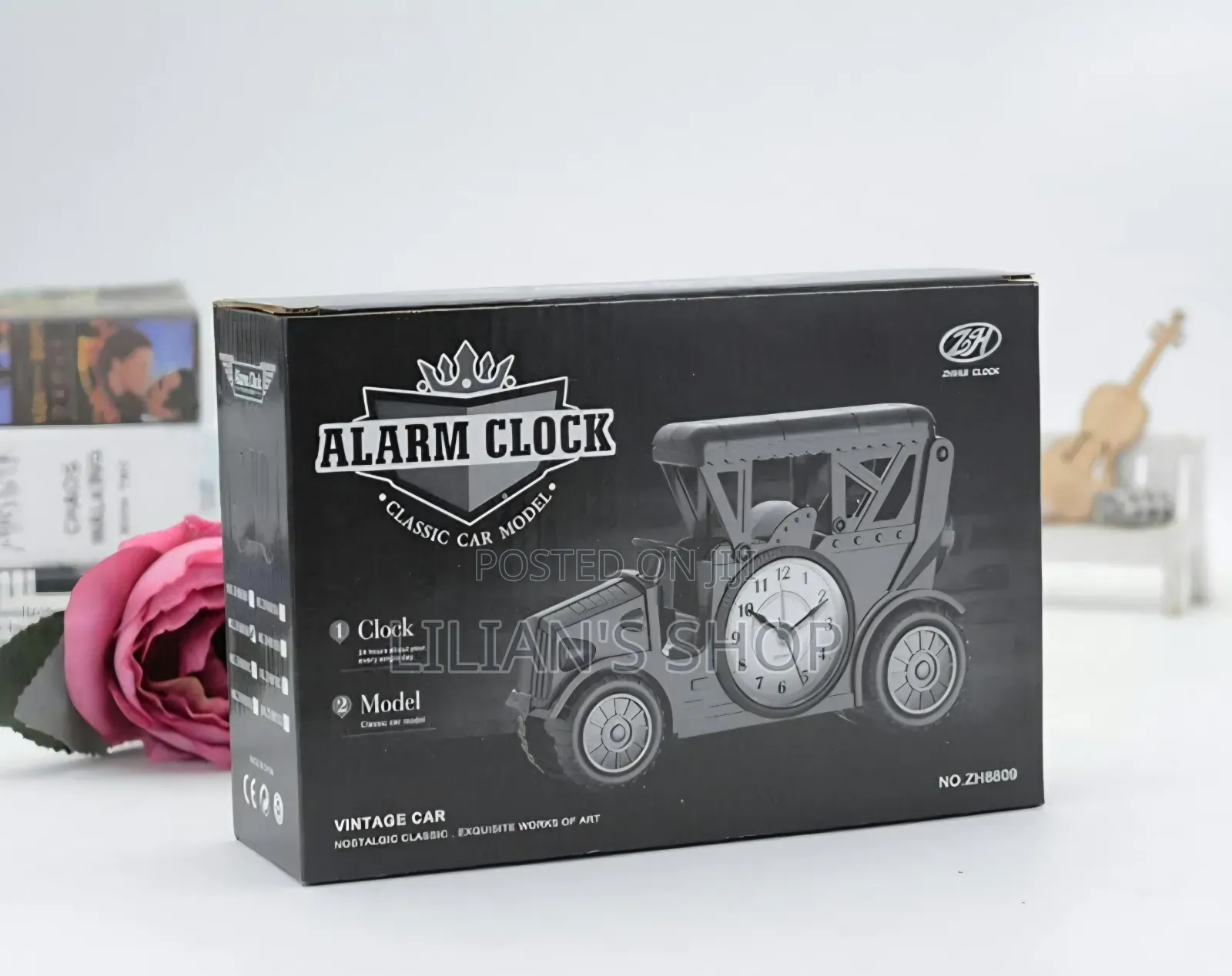 Motorcycle Bike Type Clock, Alarm Clock