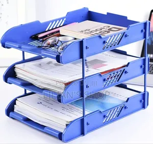 3 Tier Modern Document Tray Organizer
