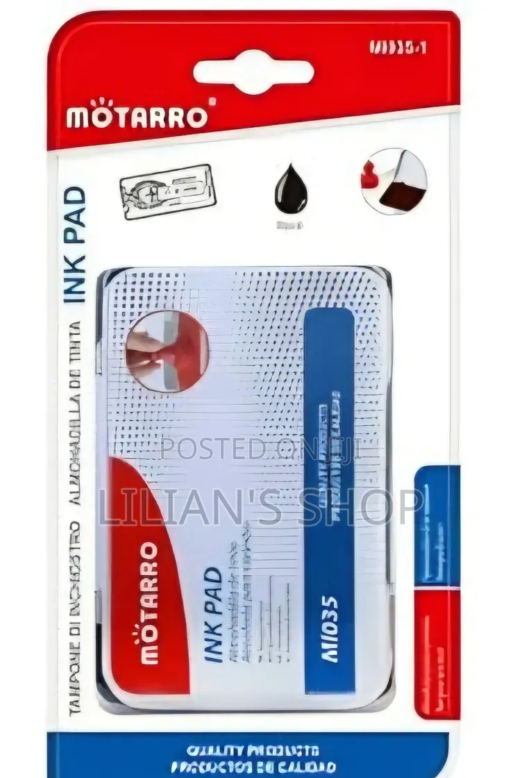 Motarro Black Ink Stamp Pad