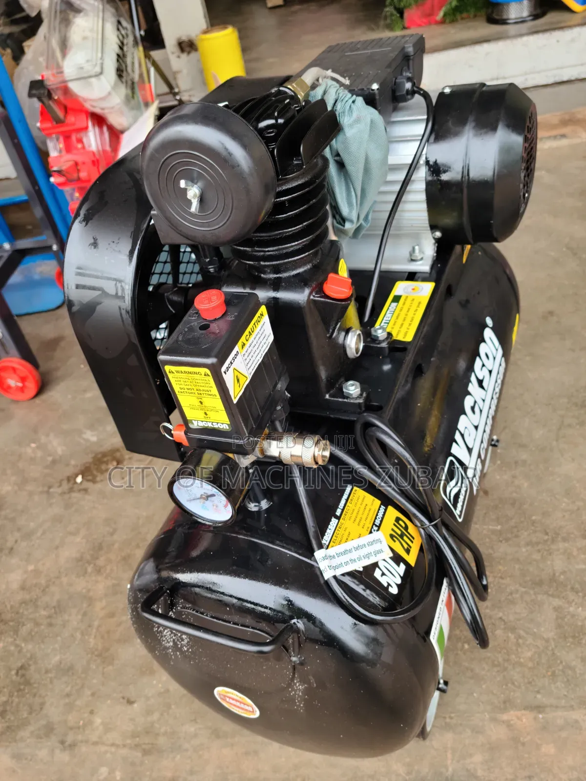 Single Piston Air Compressor 50L