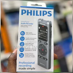 Philips VoiceTracer DVT2075 Digital Audio Recorder