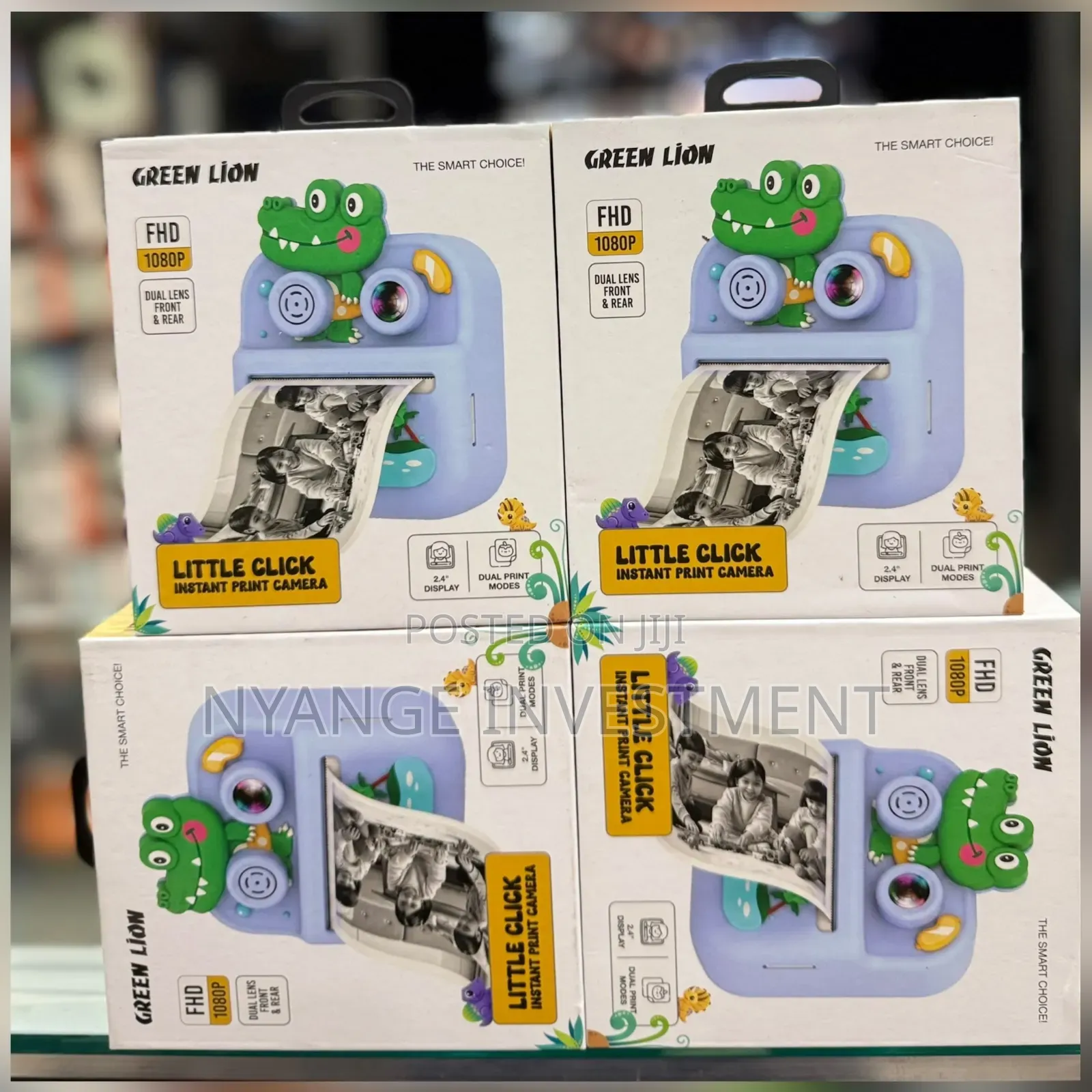 Green Lion Little Click Instant Print Camera -