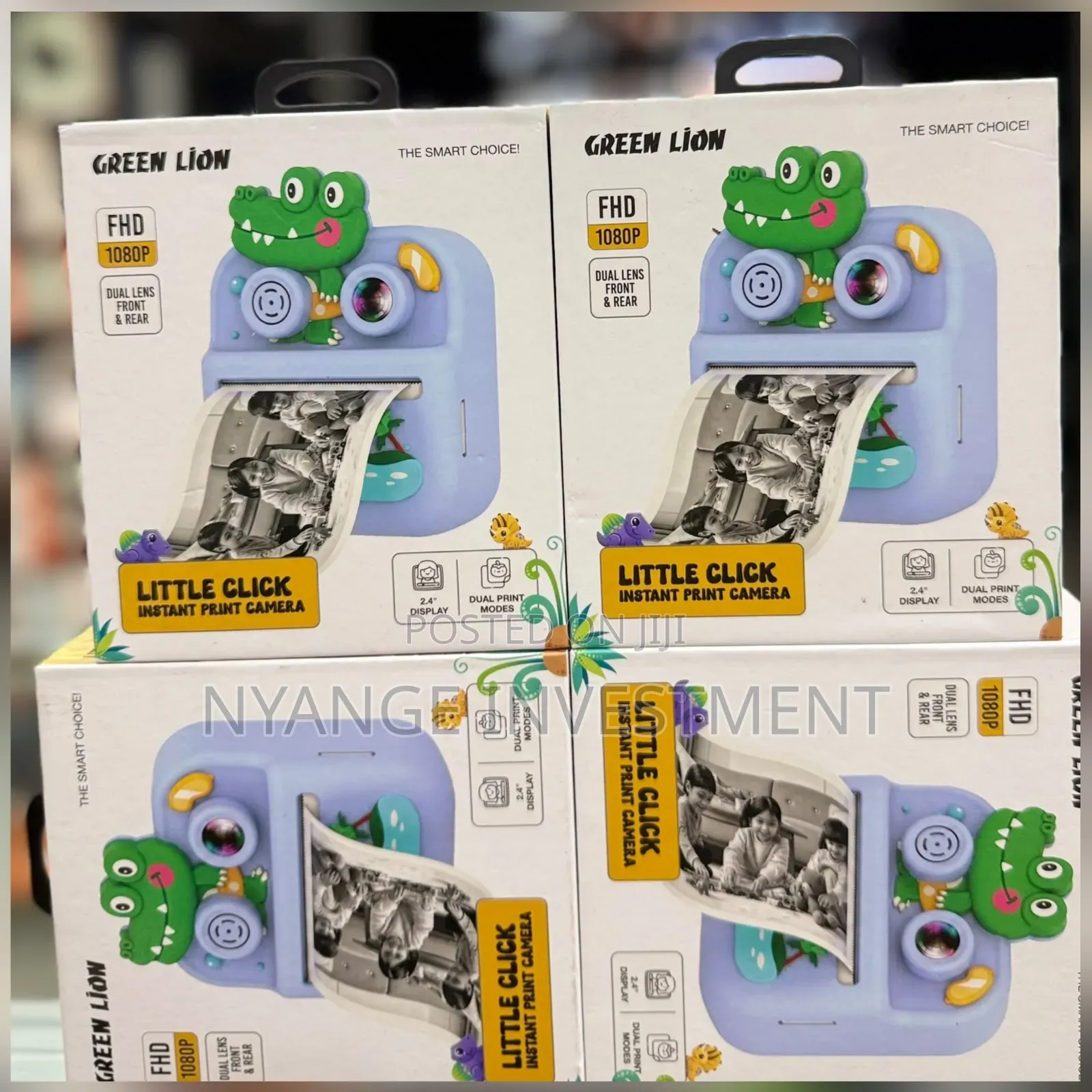 Green Lion Little Click Instant Print Camera -