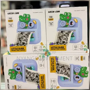 Green Lion Little Click Instant Print Camera -