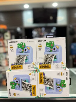 Green Lion Little Click Instant Print Camera -