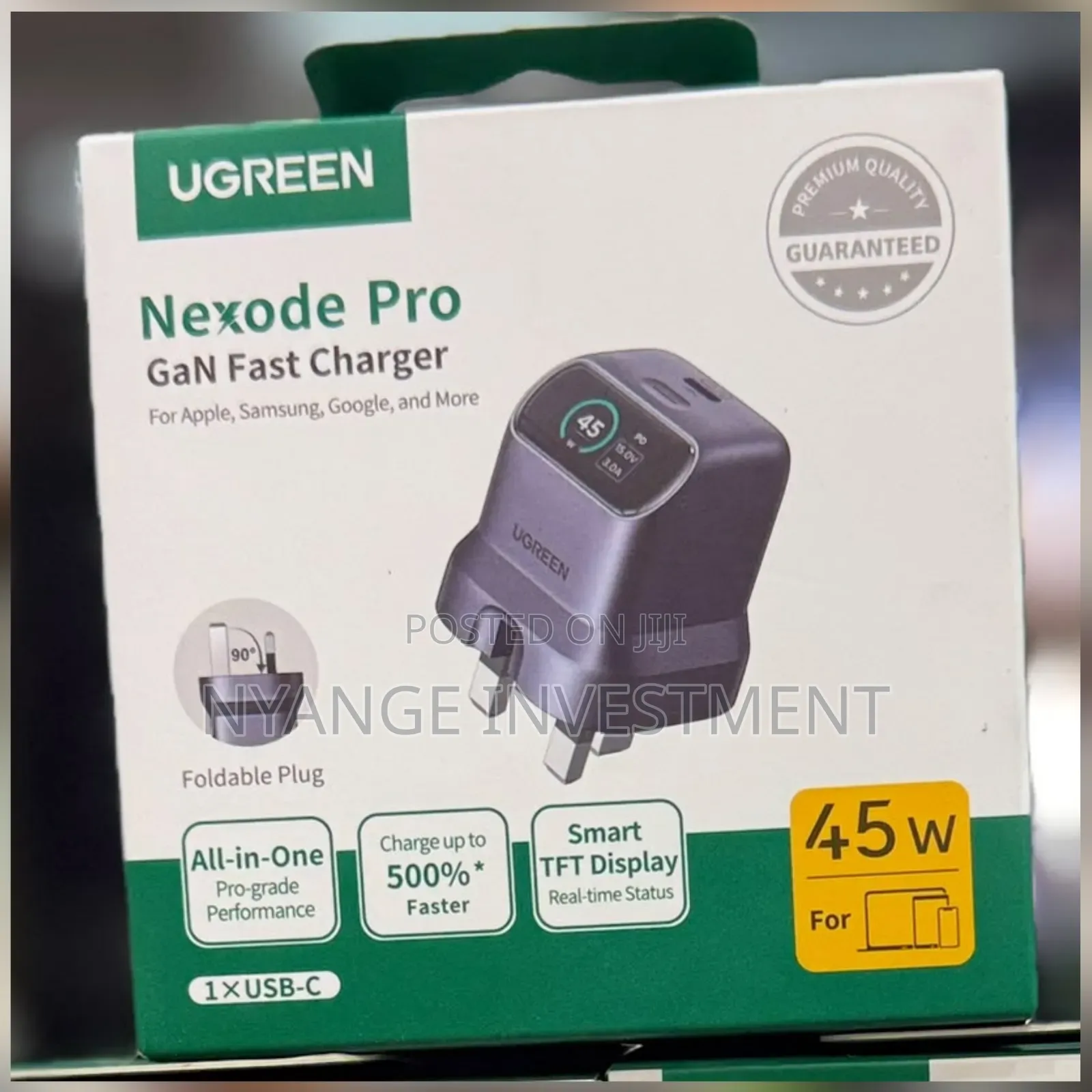 The UGREEN Nexode Pro 45W GaN Fast Charger -