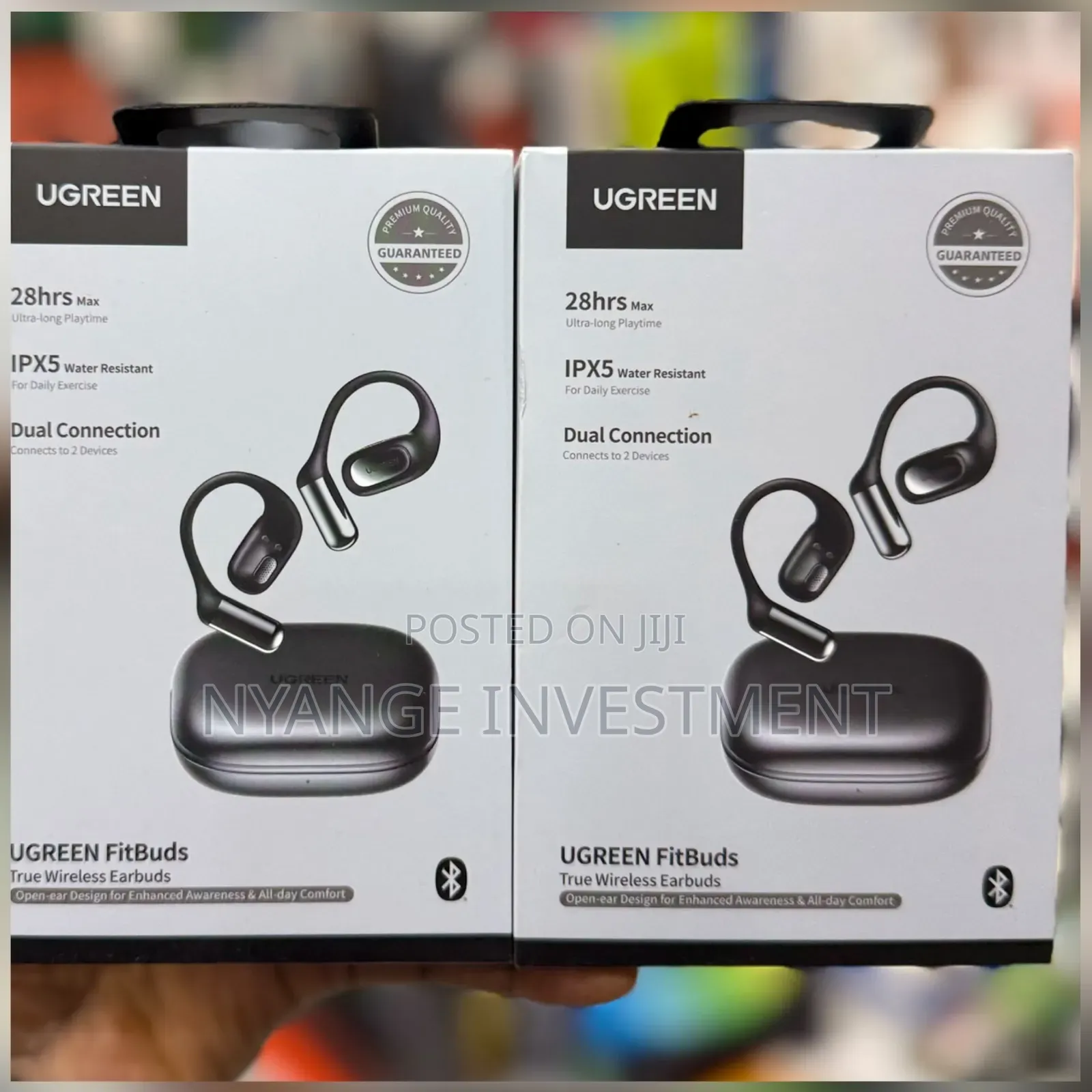 The UGREEN FitBuds WS213 Open-Ear True Wireless Earbuds -