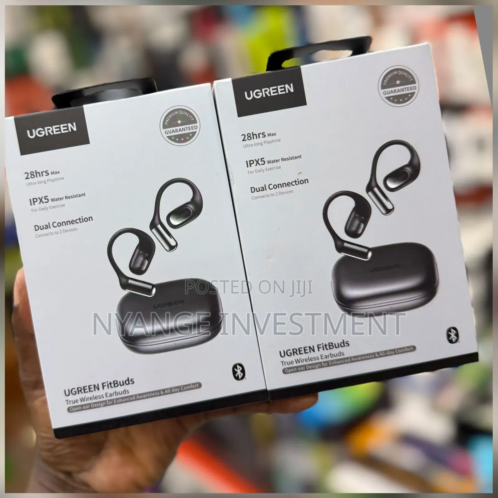 The UGREEN FitBuds WS213 Open-Ear True Wireless Earbuds -