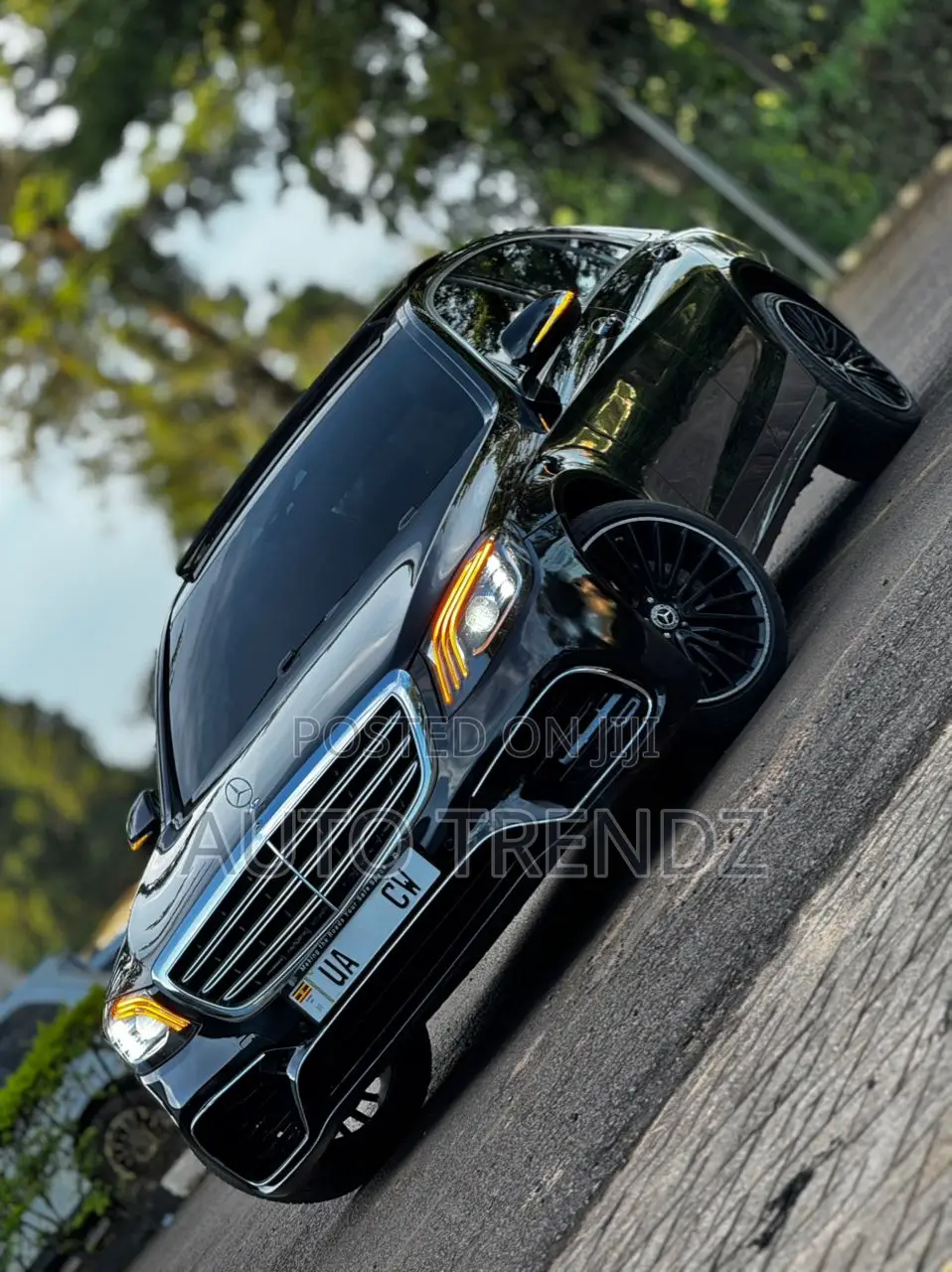 Mercedes-Benz S-Class S 400 d 4MATIC (W222) 2018 Black