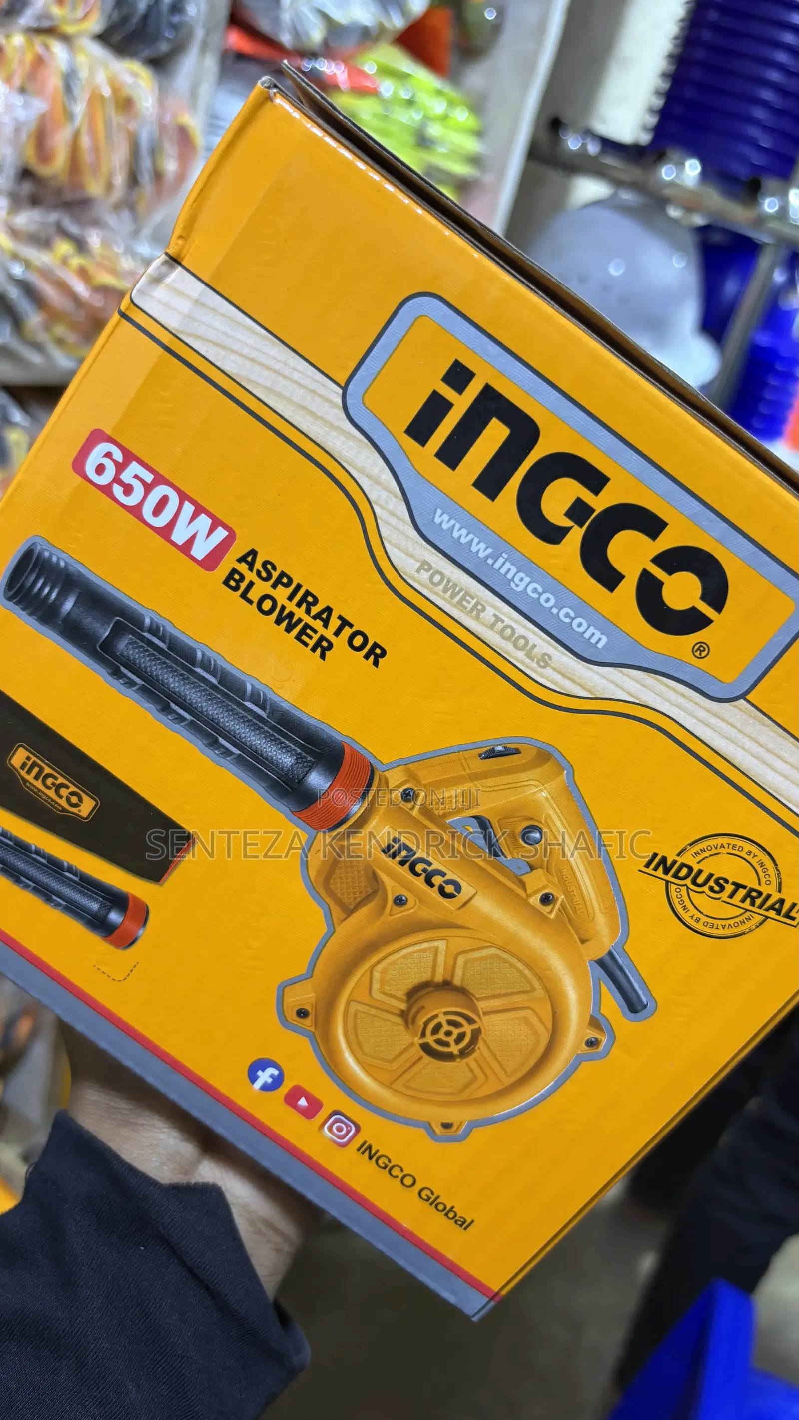 Hand Blower (Ingco 650w)