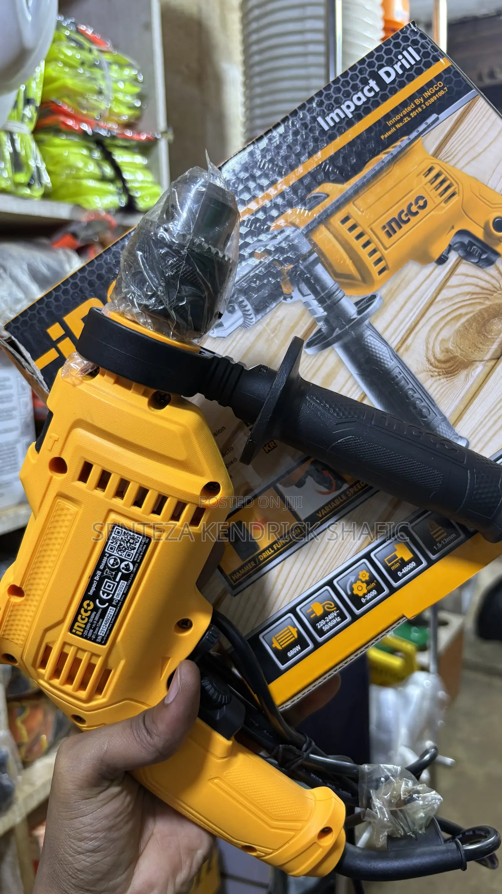 INGCO 680W Impact Drill