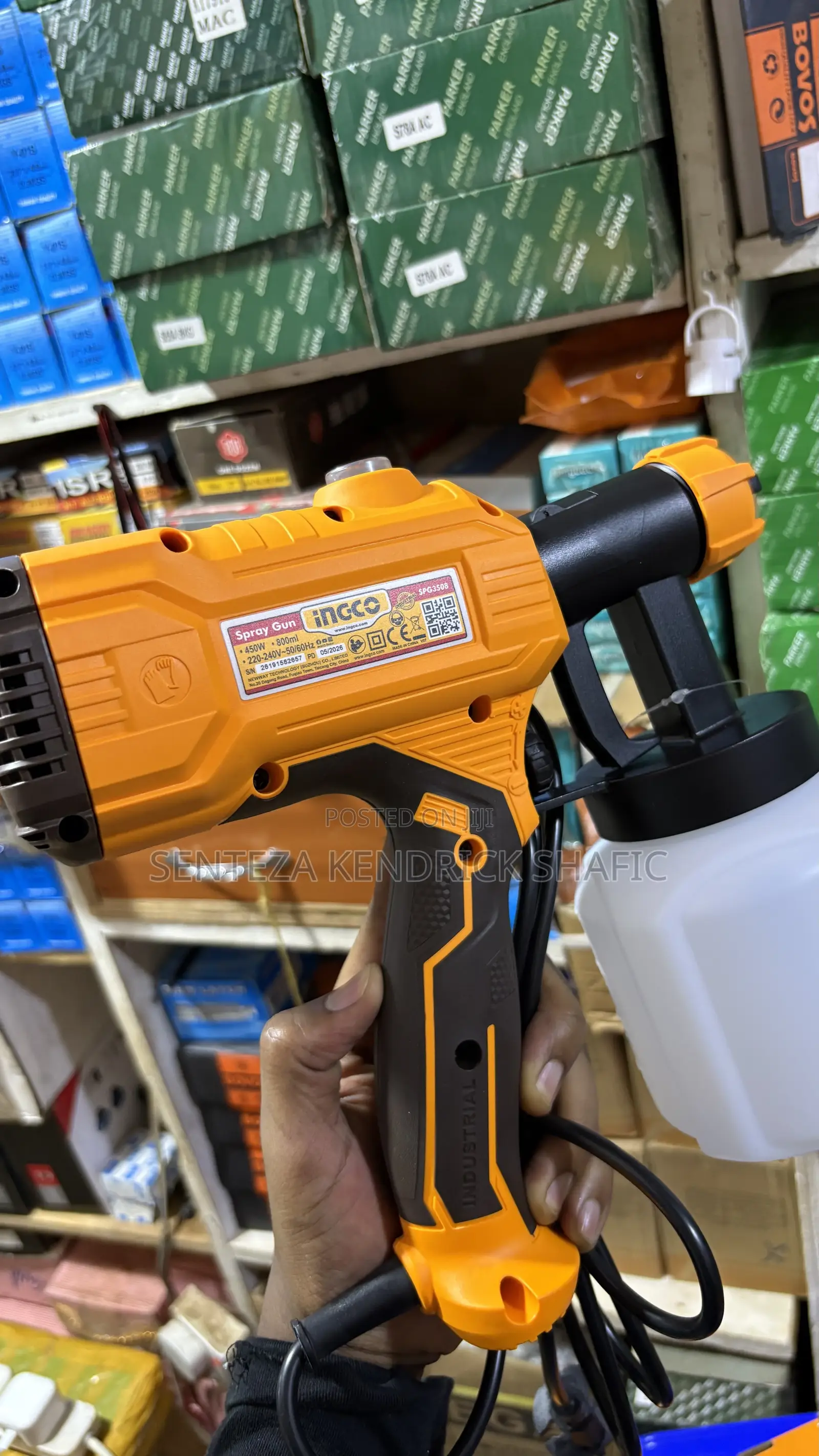 INGCO 400W Electric Spray Gun (Paint Sprayer)