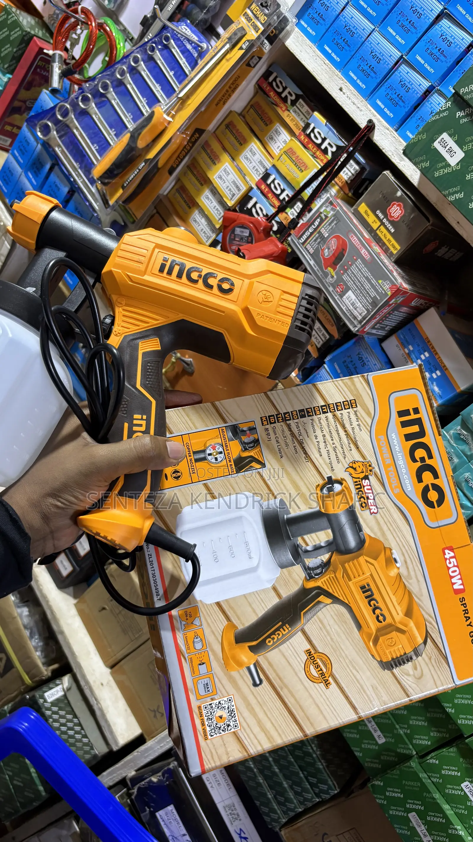 INGCO 400W Electric Spray Gun (Paint Sprayer)