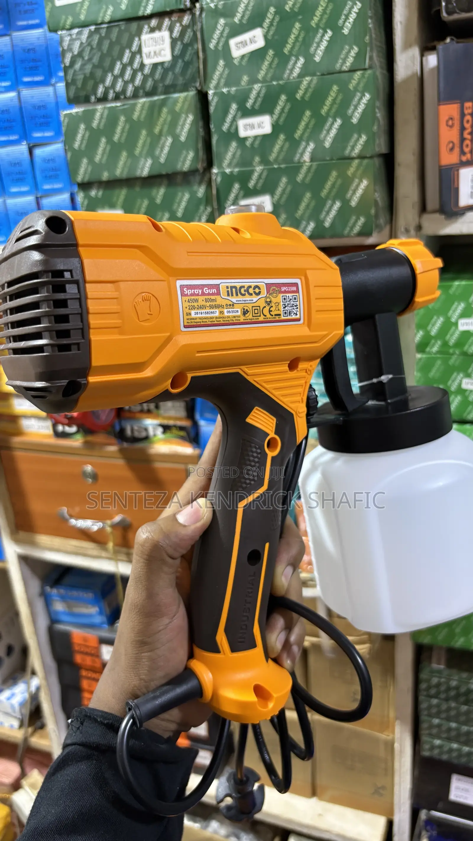 INGCO 400W Electric Spray Gun (Paint Sprayer)