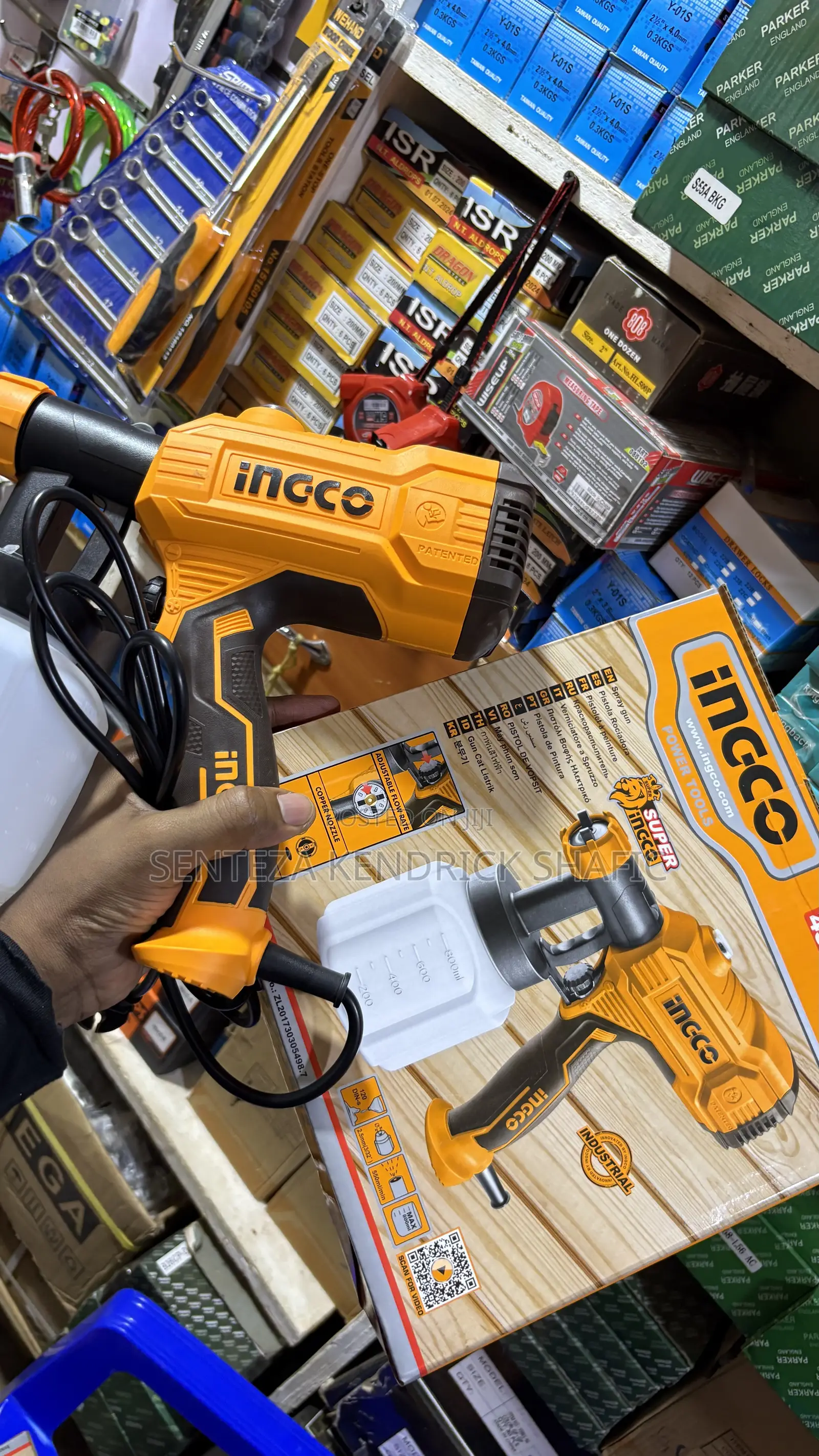 INGCO 400W Electric Spray Gun (Paint Sprayer)