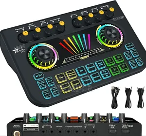 X3 Live Sound Card and Voice Changer Mixer