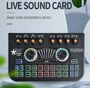 X3 Live Sound Card and Voice Changer Mixer