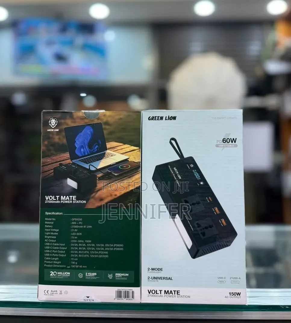 Green Lion Volt Mate 27000mAh Power Station
