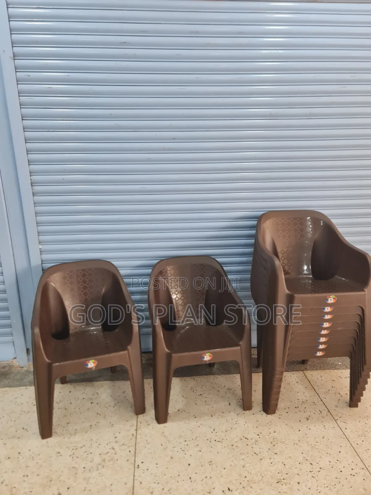 1pcs Stackable Diamond Backrest Plastic Chairs Plastic Chairs