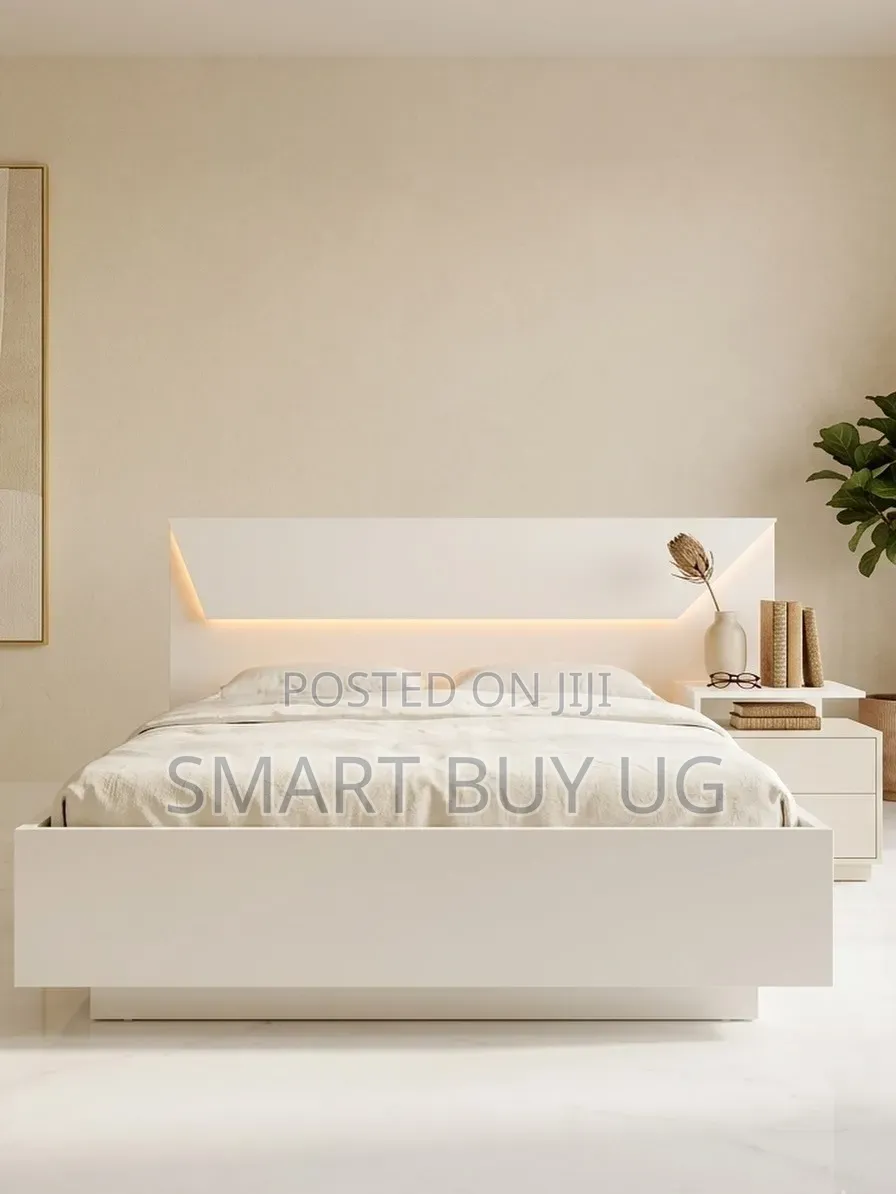 5x6 Wooden Bed Frame With Storage Bd739