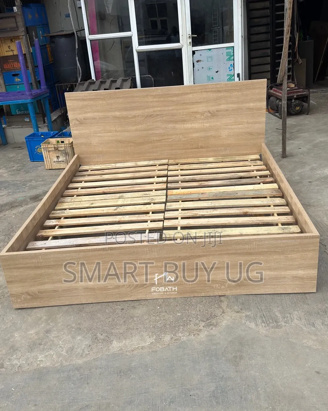 5x6 Wooden Double Bed Frame | Free Install Bd741