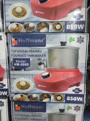 Hoffmans HM-8860 Fufu/Ugali/Banku/Pounded Yam Maker