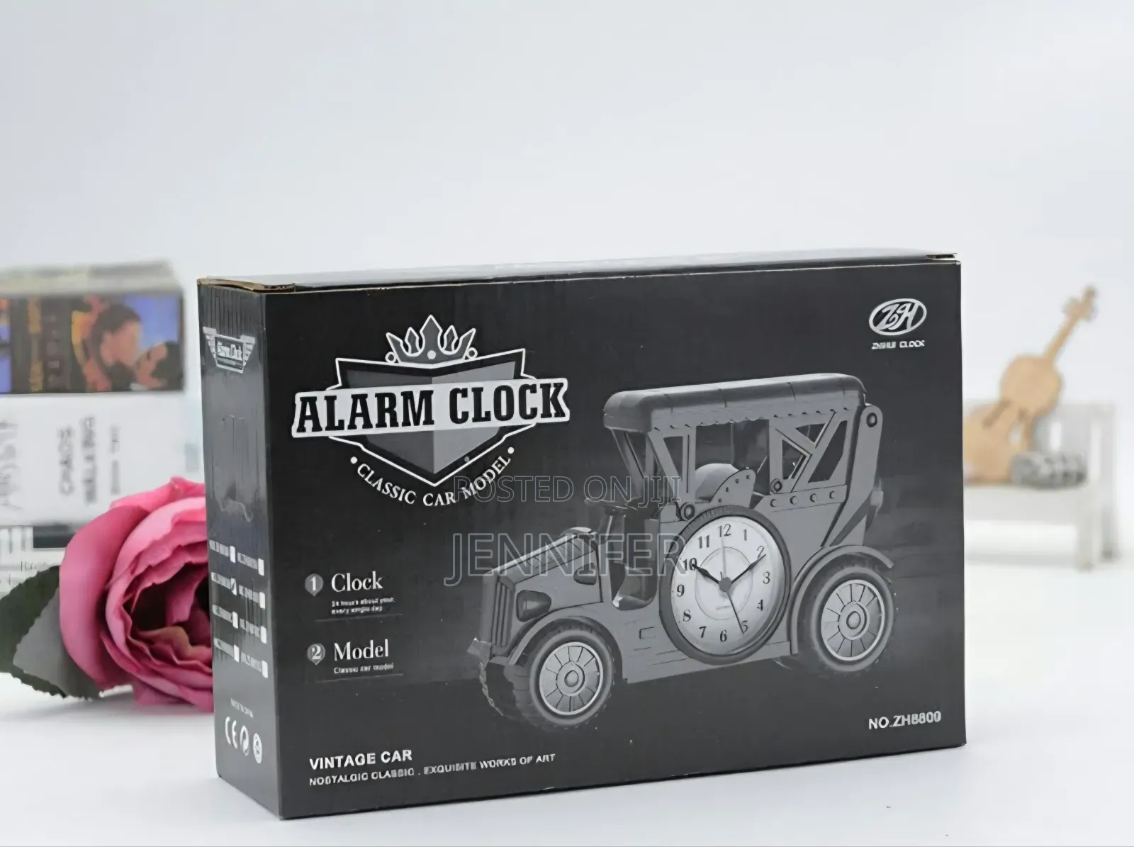 Motorcycle Bike Type Clock, Alarm Clock