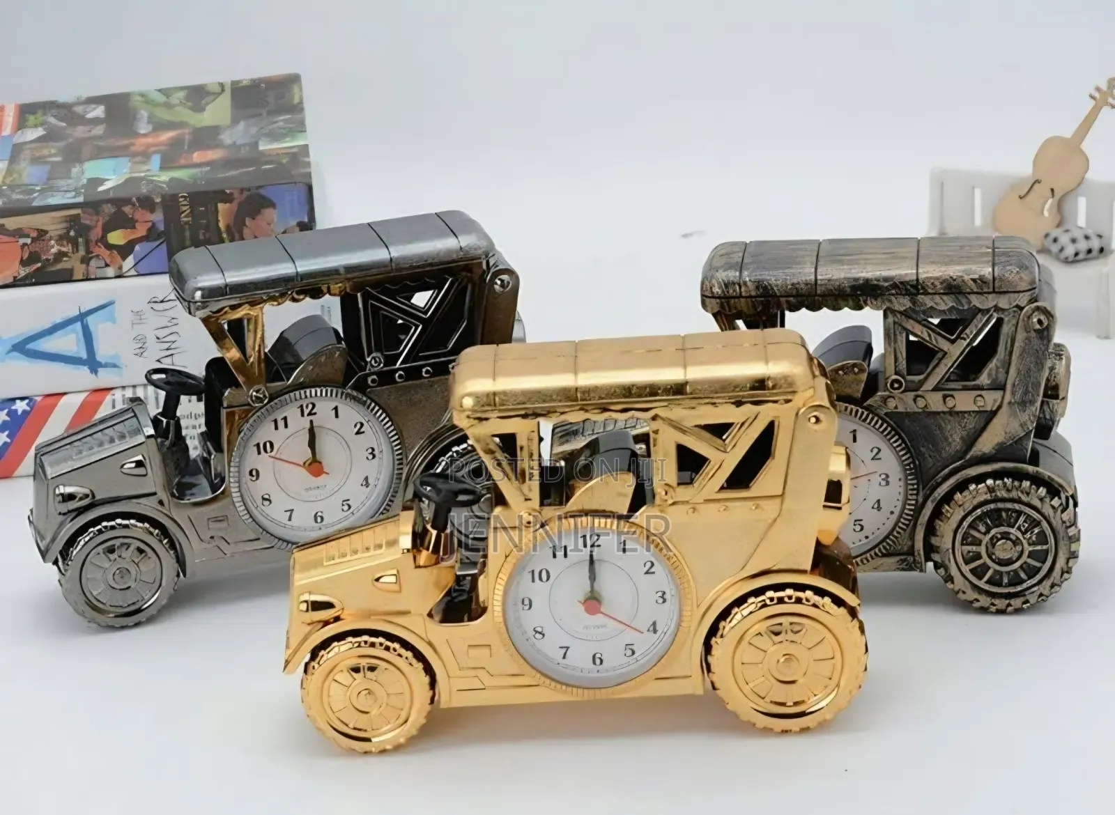 Motorcycle Bike Type Clock, Alarm Clock