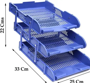 3 Tier Modern Document Tray Organizer