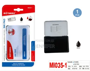 Motarro Black Ink Stamp Pad