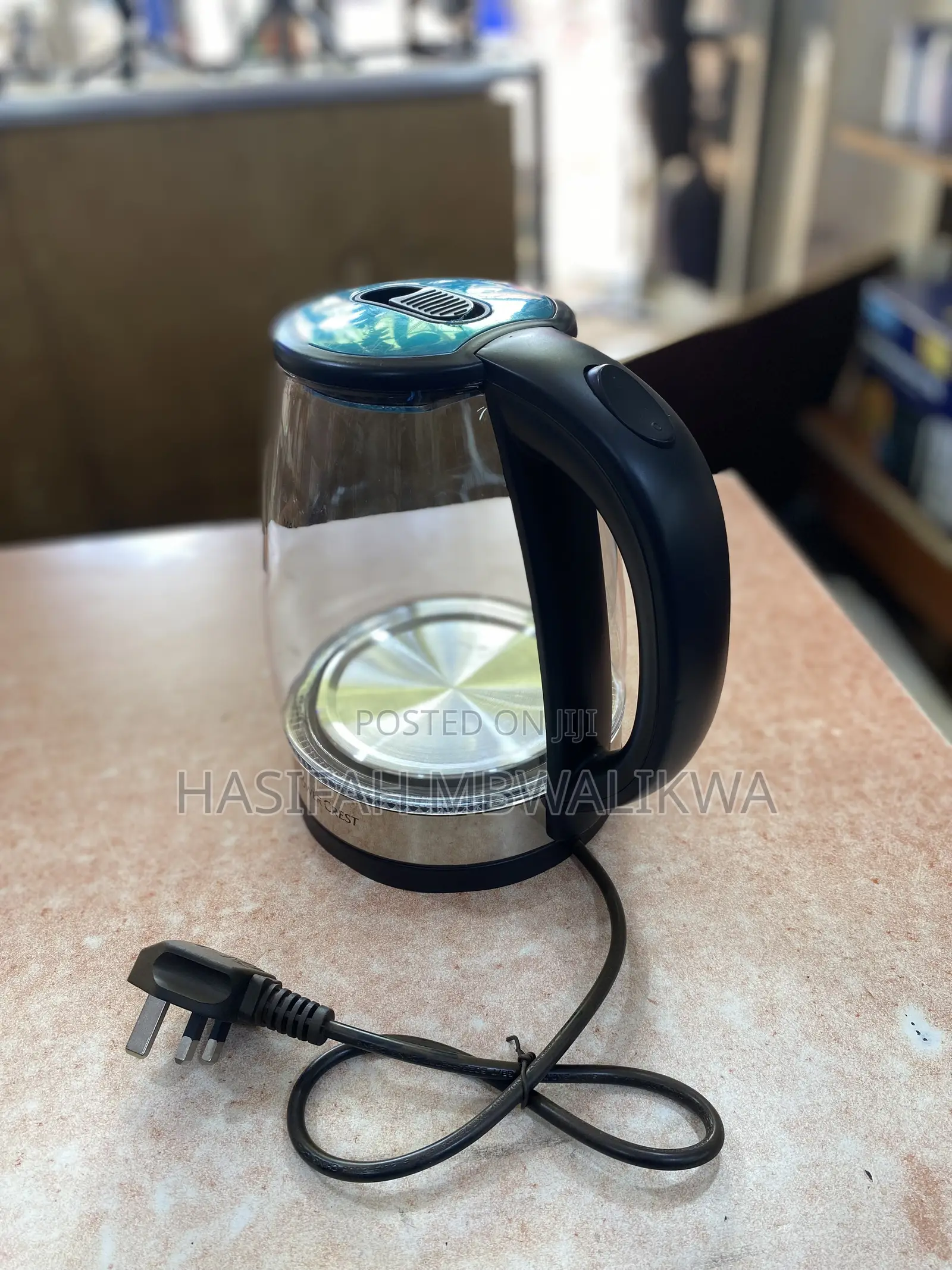 Power Crest Electric Kettle 1.5L