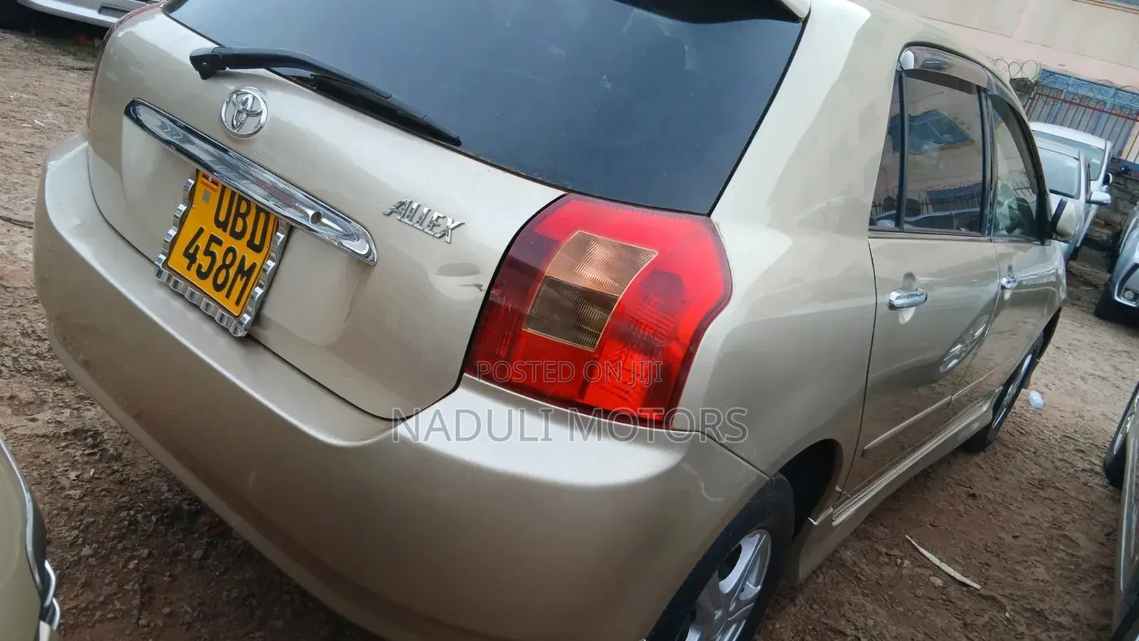 Toyota Allex 2006 Gold