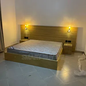 5by6 Wooden Bed Frame Queen Size Brown Bd731