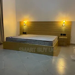 5by6 Wooden Bed Frame Queen Size Brown Bd731
