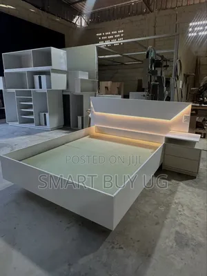 5x6 Wooden Double Bed Frame With Storage Bd727