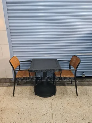 Cafe's Dining Plastic Table and Chairs Plastic Table and Chairs