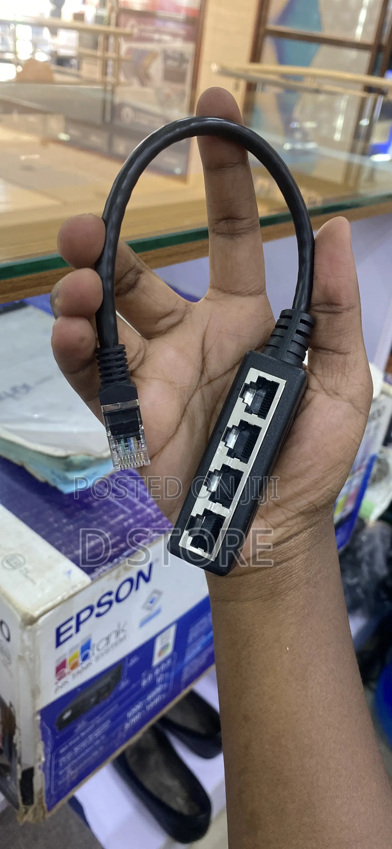 Rj45 Ethernet Splitter Coupler Inline Connector