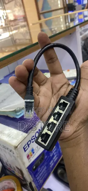 Rj45 Ethernet Splitter Coupler Inline Connector