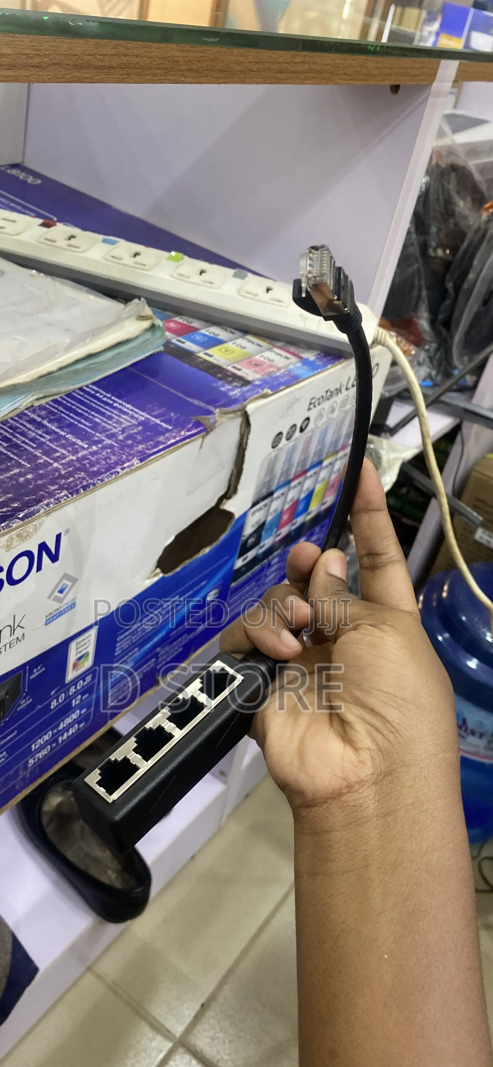 Rj45 Ethernet Splitter Coupler Inline Connector