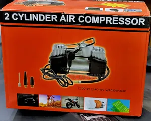 2-Cylinder Portable Air Compressor.