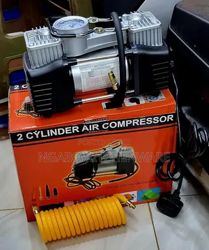 2-Cylinder Portable Air Compressor.