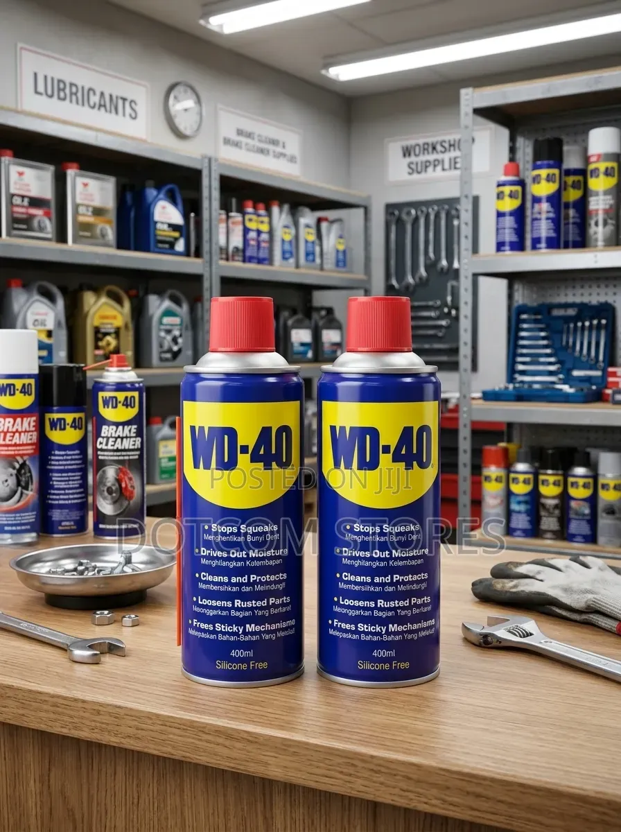 400ml WD-40 Multi-Purpose Aerosol Lubricant and Maintenance Spray