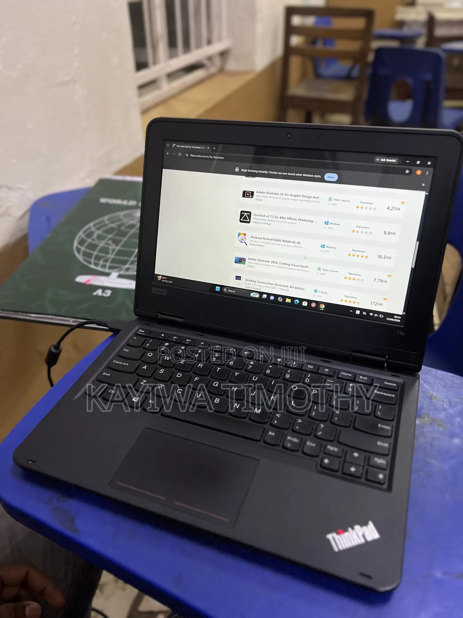 Laptop Lenovo ThinkPad 11e 8GB Intel Core i5 SSD 128GB